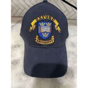 OXFORD UNIVERSITY Baseball Cap Hat Adj. Mens Size Cotton